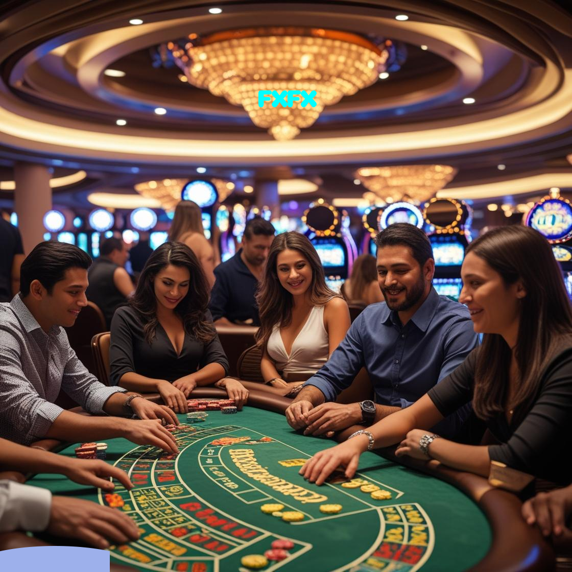 FXFX：Mostre sua habilidade nas mesas de poker e vença os adversários!
