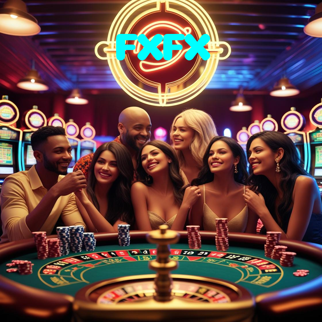 FXFX：Gire as slots e vença com grandes prêmios!